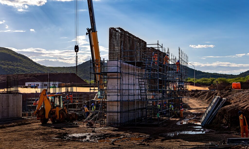 construction de route